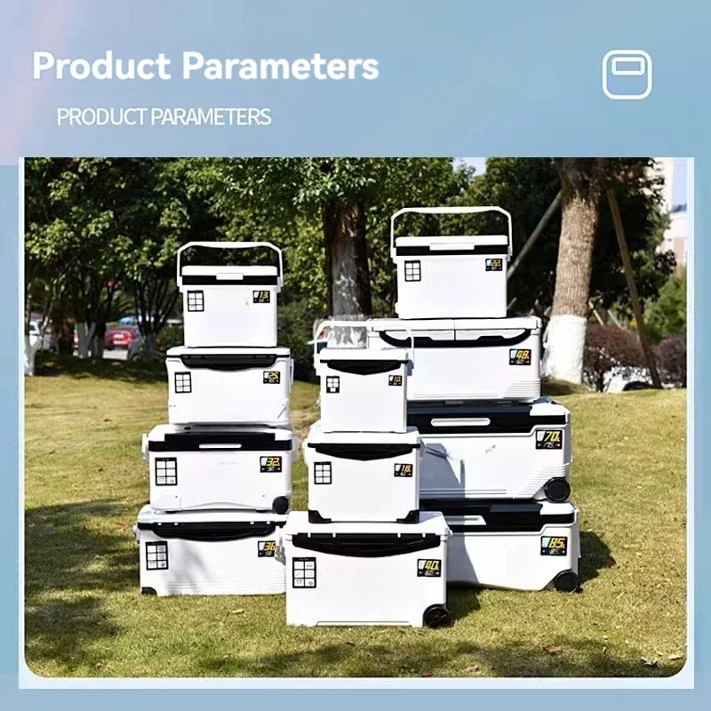 Fishing Belt - フルサイズの断熱クーラーボックス、車載冷蔵庫/クーラー、釣り用クーラーボックス、断熱バッグ、ショルダーストラップ付きクーラーボックス。