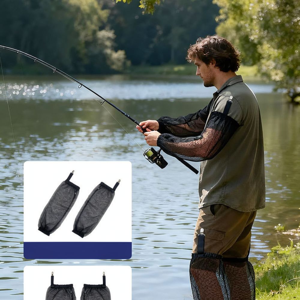 屋外用 メッシュ素材の蚊よけスーツ、フード付きジャケット、ズ - Fishing Gloves のレビューと価格