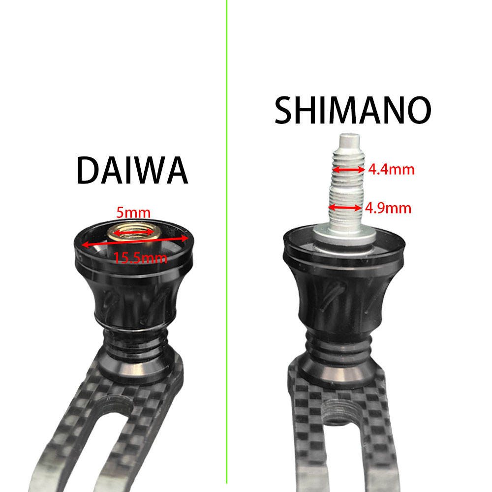 カーボンファイバースピニングリールハンドルねじ込み式ダイワ/ - Shimano Reel Stradic のレビューと価格