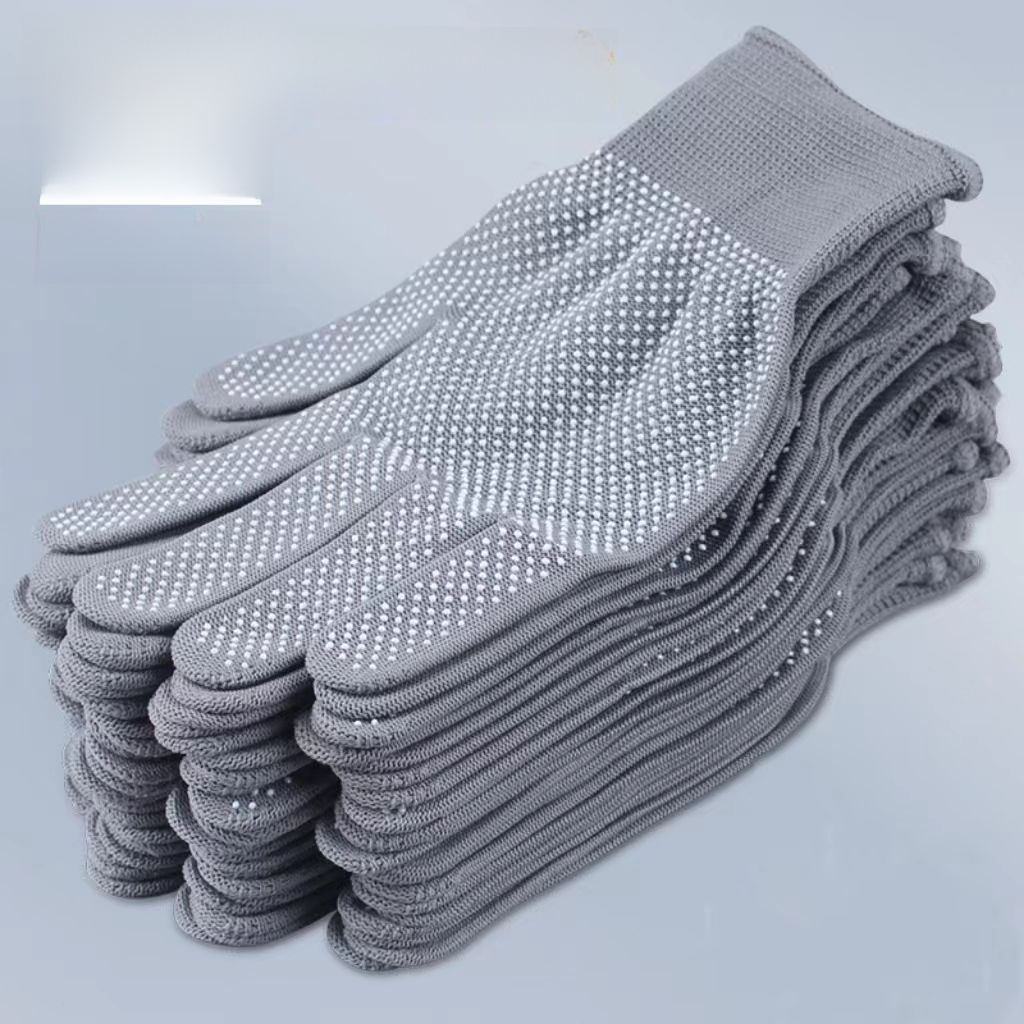 厚みのあるビーズプラスチック薄型作業用手袋滑り止め耐摩耗性釣 - Fishing Gloves のレビューと価格